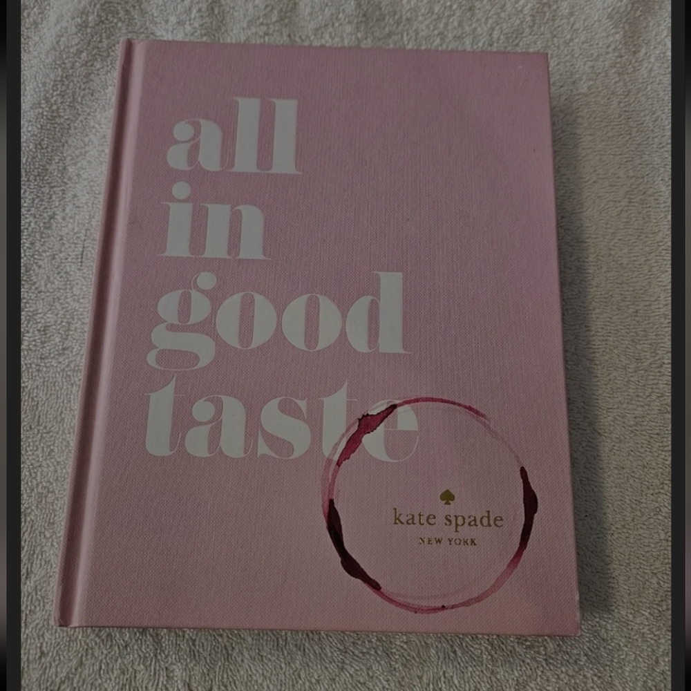 Kate Spade All In Good Taste Hardcover